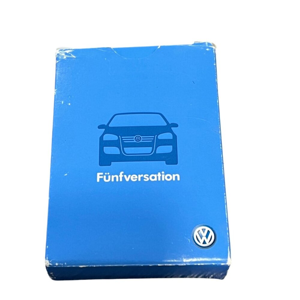 Volkswagen Fünfversation Conversation Starter Card Deck